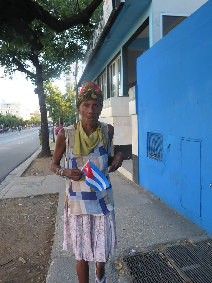 Cuba, cuba havana, havana, castro, fidel, fidel castro, the death of castro, fidel's last ride, fidel's ashes, fidel castro ashes, parade, military, military crowd control, calm, parade of ashes for fidel castro, caribbean, island, island of cuba, havana parade, street, streets, person, people, flag, flag waving